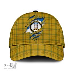 Scottish Houston Family Crest In Me Style Tartan Cap ScotsTee Shop - Tartan Plaid - scotstee.com