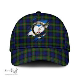 Scottish Jamieson Family Crest In Me Style Tartan Cap ScotsTee Shop - Tartan Plaid - scotstee.com