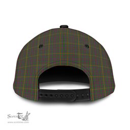 Scottish Hall Family Crest In Me Style Tartan Cap ScotsTee Shop - Tartan Plaid - scotstee.com