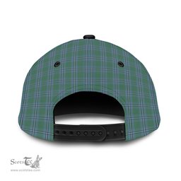 Scottish Irvine of Drum Family Crest In Me Style Tartan Cap ScotsTee Shop - Tartan Plaid - scotstee.com