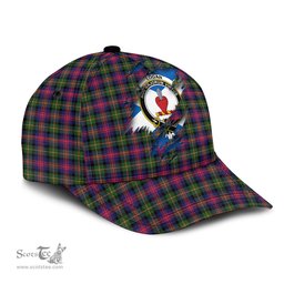 Scottish Logan Modern Family Crest In Me Style Tartan Cap ScotsTee Shop - Tartan Plaid - scotstee.com
