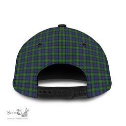 Scottish Gordon Family Crest In Me Style Tartan Cap ScotsTee Shop - Tartan Plaid - scotstee.com