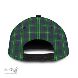 Scottish MacIntyre Hunting Family Crest In Me Style Tartan Cap ScotsTee Shop - Tartan Plaid - scotstee.com