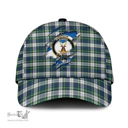 Scottish Gordon Dress Ancient Family Crest In Me Style Tartan Cap ScotsTee Shop - Tartan Plaid - scotstee.com
