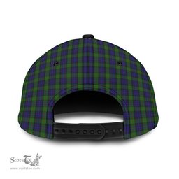 Scottish Gunn Family Crest In Me Style Tartan Cap ScotsTee Shop - Tartan Plaid - scotstee.com