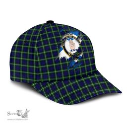 Scottish Lamont Modern Family Crest In Me Style Tartan Cap ScotsTee Shop - Tartan Plaid - scotstee.com