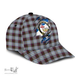 Scottish MacDonald Dress Ancient Family Crest In Me Style Tartan Cap ScotsTee Shop - Tartan Plaid - scotstee.com