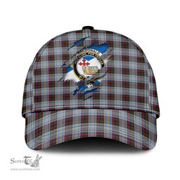 Scottish MacDonald Dress Ancient Family Crest In Me Style Tartan Cap ScotsTee Shop - Tartan Plaid - scotstee.com