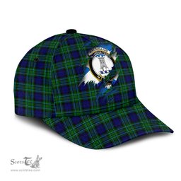 Scottish MacCallum Modern Family Crest In Me Style Tartan Cap ScotsTee Shop - Tartan Plaid - scotstee.com