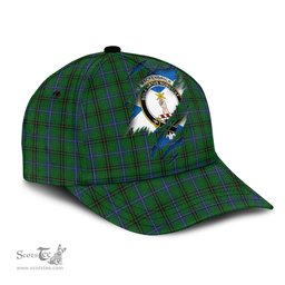 Scottish MacKendrick Family Crest In Me Style Tartan Cap ScotsTee Shop - Tartan Plaid - scotstee.com