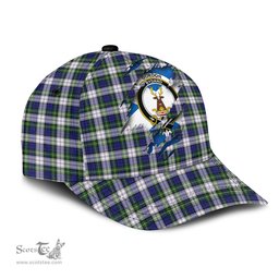 Scottish Gordon Dress Modern Family Crest In Me Style Tartan Cap ScotsTee Shop - Tartan Plaid - scotstee.com