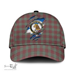 Scottish MacGregor Hunting Ancient Family Crest In Me Style Tartan Cap ScotsTee Shop - Tartan Plaid - scotstee.com