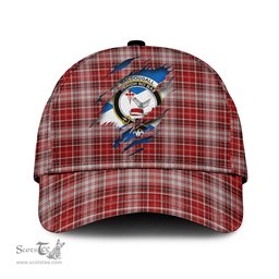 Scottish MacDougall Dress Family Crest In Me Style Tartan Cap ScotsTee Shop - Tartan Plaid - scotstee.com