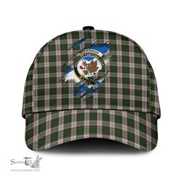 Scottish MacKinnon Dress Family Crest In Me Style Tartan Cap ScotsTee Shop - Tartan Plaid - scotstee.com