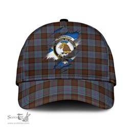 Scottish MacGregor Hastie Family Crest In Me Style Tartan Cap ScotsTee Shop - Tartan Plaid - scotstee.com