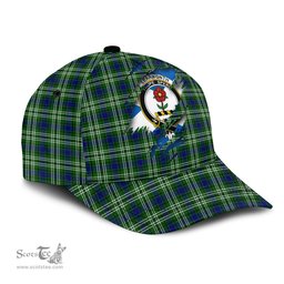 Scottish Learmonth Family Crest In Me Style Tartan Cap ScotsTee Shop - Tartan Plaid - scotstee.com
