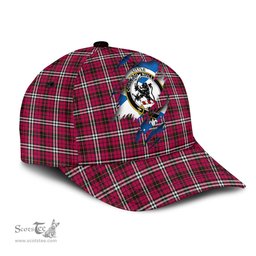 Scottish Little Family Crest In Me Style Tartan Cap ScotsTee Shop - Tartan Plaid - scotstee.com