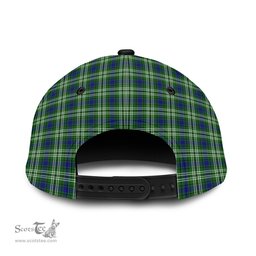 Scottish Haliburton Family Crest In Me Style Tartan Cap ScotsTee Shop - Tartan Plaid - scotstee.com