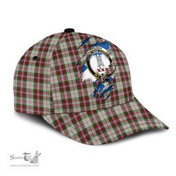 Scottish MacLean Dress Family Crest In Me Style Tartan Cap ScotsTee Shop - Tartan Plaid - scotstee.com