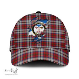 Scottish MacCulloch Dress Family Crest In Me Style Tartan Cap ScotsTee Shop - Tartan Plaid - scotstee.com