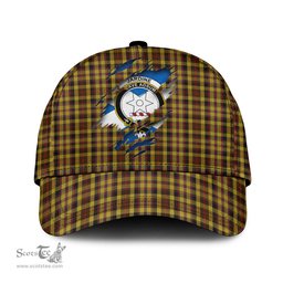 Scottish Jardine Family Crest In Me Style Tartan Cap ScotsTee Shop - Tartan Plaid - scotstee.com