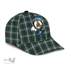 Scottish MacKenzie Dress Family Crest In Me Style Tartan Cap ScotsTee Shop - Tartan Plaid - scotstee.com