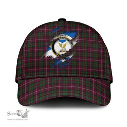 Scottish Stewart of Bute Hunting Family Crest In Me Style Tartan Cap ScotsTee Shop - Tartan Plaid - scotstee.com