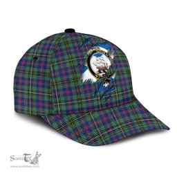 Scottish Wood Modern Family Crest In Me Style Tartan Cap ScotsTee Shop - Tartan Plaid - scotstee.com