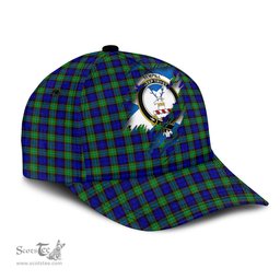 Scottish Sempill Modern Family Crest In Me Style Tartan Cap ScotsTee Shop - Tartan Plaid - scotstee.com