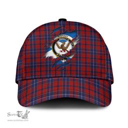 Scottish Wishart Dress Family Crest In Me Style Tartan Cap ScotsTee Shop - Tartan Plaid - scotstee.com