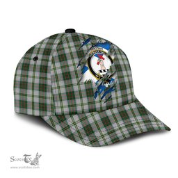 Scottish Taylor Dress Family Crest In Me Style Tartan Cap ScotsTee Shop - Tartan Plaid - scotstee.com
