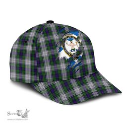 Scottish Murray of Atholl Dress Family Crest In Me Style Tartan Cap ScotsTee Shop - Tartan Plaid - scotstee.com