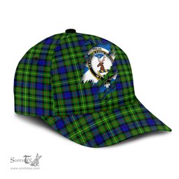 Scottish Rollo Modern Family Crest In Me Style Tartan Cap ScotsTee Shop - Tartan Plaid - scotstee.com