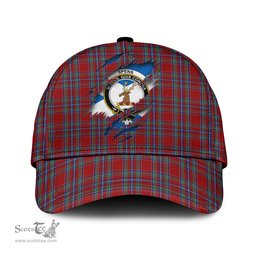 Scottish Spens Family Crest In Me Style Tartan Cap ScotsTee Shop - Tartan Plaid - scotstee.com