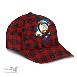 Scottish Wemyss Family Crest In Me Style Tartan Cap ScotsTee Shop - Tartan Plaid - scotstee.com