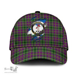 Scottish Taylor Family Crest In Me Style Tartan Cap ScotsTee Shop - Tartan Plaid - scotstee.com