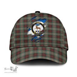 Scottish Scott Brown Ancient Family Crest In Me Style Tartan Cap ScotsTee Shop - Tartan Plaid - scotstee.com