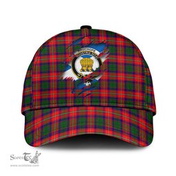Scottish Wauchope Family Crest In Me Style Tartan Cap ScotsTee Shop - Tartan Plaid - scotstee.com