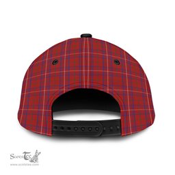 Scottish Rose Family Crest In Me Style Tartan Cap ScotsTee Shop - Tartan Plaid - scotstee.com