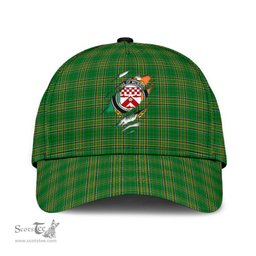 Scottish McBride Family Crest Ireland National Tartan Plaid Cap In Me Style ScotsTee Shop - Tartan Plaid - scotstee.com
