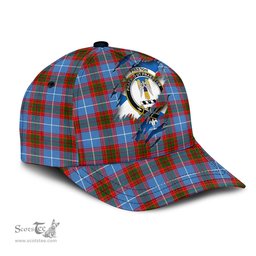 Scottish Preston Family Crest In Me Style Tartan Cap ScotsTee Shop - Tartan Plaid - scotstee.com