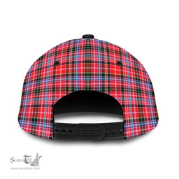 Scottish Straiton Family Crest In Me Style Tartan Cap ScotsTee Shop - Tartan Plaid - scotstee.com