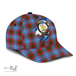 Scottish Newton Family Crest In Me Style Tartan Cap ScotsTee Shop - Tartan Plaid - scotstee.com