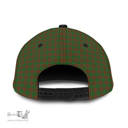 Scottish Menzies Family Crest In Me Style Tartan Cap ScotsTee Shop - Tartan Plaid - scotstee.com