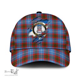 Scottish Spalding Family Crest In Me Style Tartan Cap ScotsTee Shop - Tartan Plaid - scotstee.com