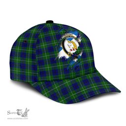 Scottish Oliphant Modern Family Crest In Me Style Tartan Cap ScotsTee Shop - Tartan Plaid - scotstee.com