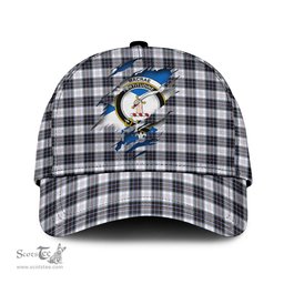 Scottish MacRae Dress Modern Family Crest In Me Style Tartan Cap ScotsTee Shop - Tartan Plaid - scotstee.com