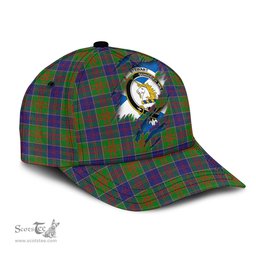Scottish Stewart of Appin Hunting Modern Family Crest In Me Style Tartan Cap ScotsTee Shop - Tartan Plaid - scotstee.com