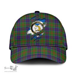 Scottish Stewart of Appin Hunting Modern Family Crest In Me Style Tartan Cap ScotsTee Shop - Tartan Plaid - scotstee.com