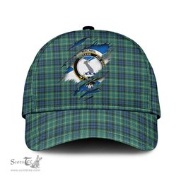 Scottish MacNeil of Colonsay Ancient Family Crest In Me Style Tartan Cap ScotsTee Shop - Tartan Plaid - scotstee.com